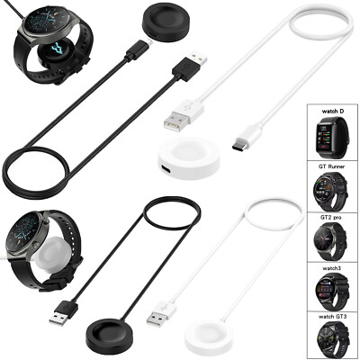 1m Ladegerät DC Ladestation Drahtloses Ladekabel für Huawei Watch 3 Pro GT2 PRO