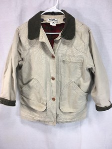 Ll Bean Barn Coat Field Jacket Women Medium Petite Removable Wool