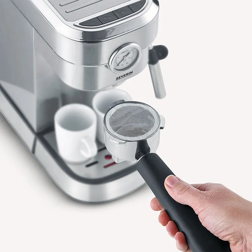 Severin Ka5995 Espressomaschine Silber 5995-000 (4008146033391) - Bild 4 von 5