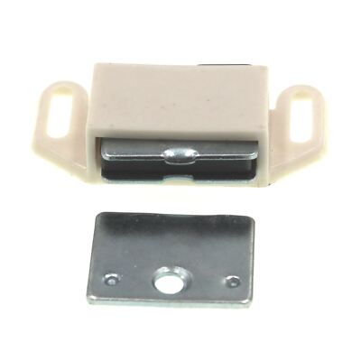 Hickory Hardware 1 5/8'' Ctr. Plastic Magnetic Catch White P110-W