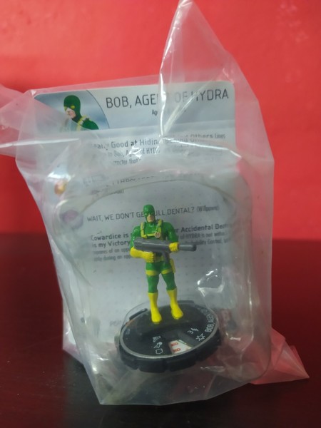 HEROCLIX - BOB, AGENT OF HYDRA #102 MARVEL LIMITED EDITION with CARD