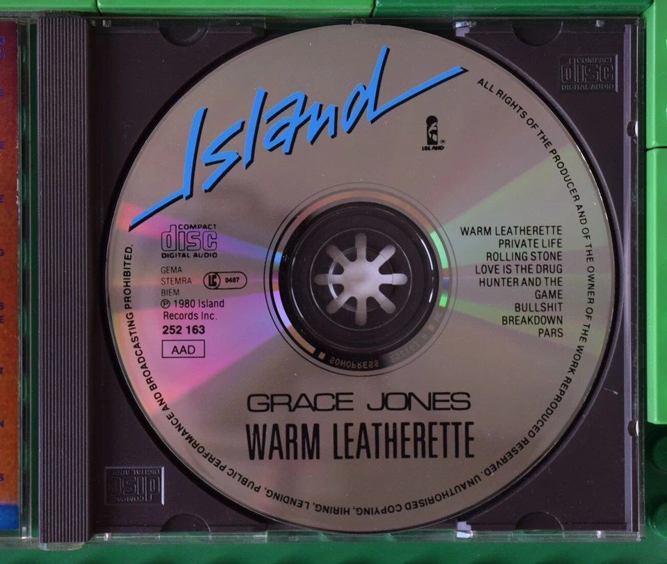 Grace Jones - Warm Leatherette - Island Records - CD - Bild 3 von 4