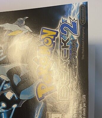 POKEMON Black 2 (Nera 2) ITA Version Original IT DS CASE Paper Artwork &  Inserts