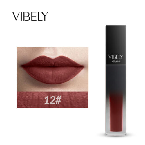 Beauty Tazza Antiaderente Liquido Lucidalabbra Impermeabile Antisbiadimento Opaco Rossetto Tinta - Foto 17 di 54