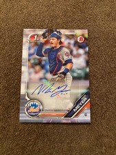 Nick Meyer 2019 Bowman Prospect Auto #PA-NM