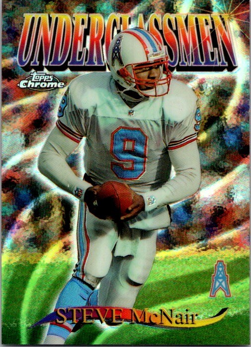 1997 Topps Chrome #U9 Steve McNair Underclassmen Refractors