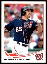 Adam LaRoche 2013 Topps Chrome #190 Nationals MLB READ FREE SHIP AutographDen