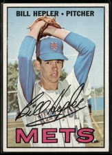 1967 Topps #144 Bill Hepler VG/VG-EX