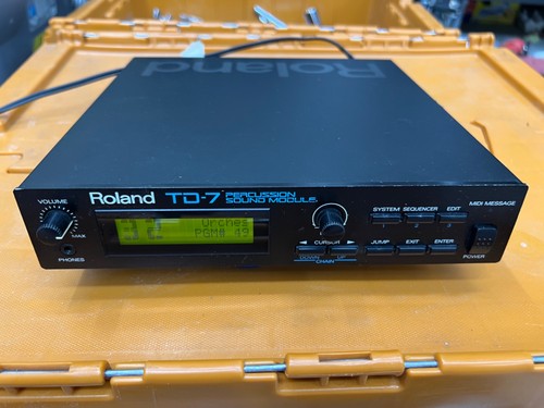 Roland TD-7 Electronic Percussion Drum Sound Module TESTED & WORKS | eBay