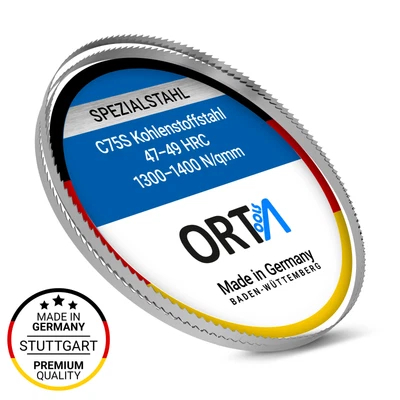ORTA 1 Stück 1425 x 6 x 0,40 x 4 mm Qualitätsstahl Bandsägeblatt für Holz, Weichholz