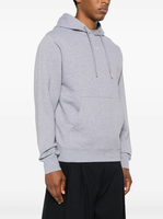 Sandro Hoodie Grau Gr. L Herren Baumwolle Fleece Logo Pullover SHPSW00676