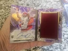 2024 JAYDEN DANIELS Topps Inception Genesis RPA Magenta Booklet auto 03/35 ROY