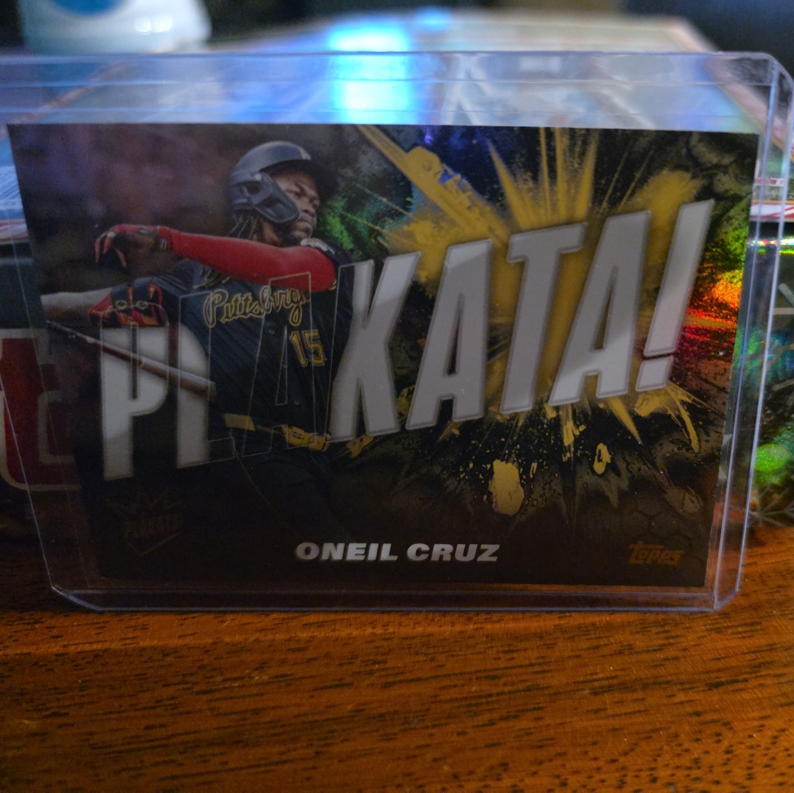 2025 Topps Series 1 Oneil Cruz Plakata Case Hit SSP Pittsburg Pirates PLAK-5