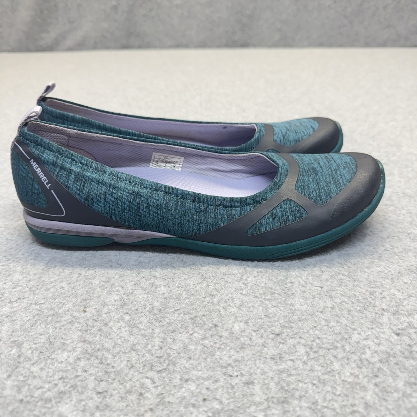 Merrell Scarpe Donna Taglia 8 Teal Lilla Ceylon Slip On Scarpe Performance