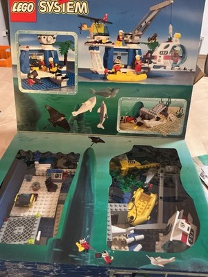 LEGO 1782 Discovery Station (Aquanauts) Komplett mit Bauanleitung