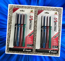 Pilot, Precise V5, Capped Liquid Ink Rolling Ball Pens,   assorted colors