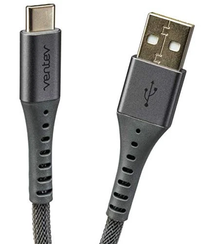 ChargeSync Braided Alloy USB Type-C Cable | USB A-C Charging Cord Fast Chargi... - Image 2 of 4