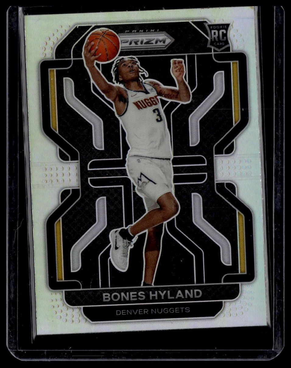 2021-22 Panini Prizm #302 Bones Hyland Silver