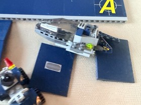 INCOMPLETE LEGO 8635 Mission 6: Agents Mobile Command Center Set Vehicle Parts