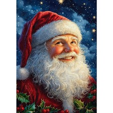 Santa Claus Diamond Painting Kit 5D DIY Full Drill Christmas Wall Craft