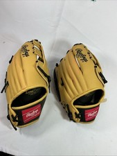 Rawlings Players Series PL115BC Reg LEFT Youth Ball Baseball Glove Camel/Black