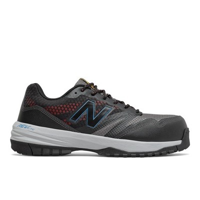 New Balance Composite Toe 589 ESD Athletic Work Shoes - Black / Toro Red