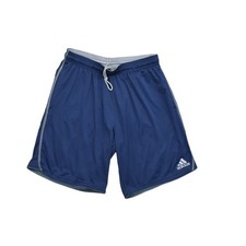 Adidas Men's M Blue Polyester Athletic Shorts Preowned Gym run Climalite