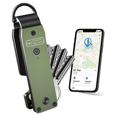 Air Key Organizer, Works with Find My App (iOS Only), Key Holder for Keychain...