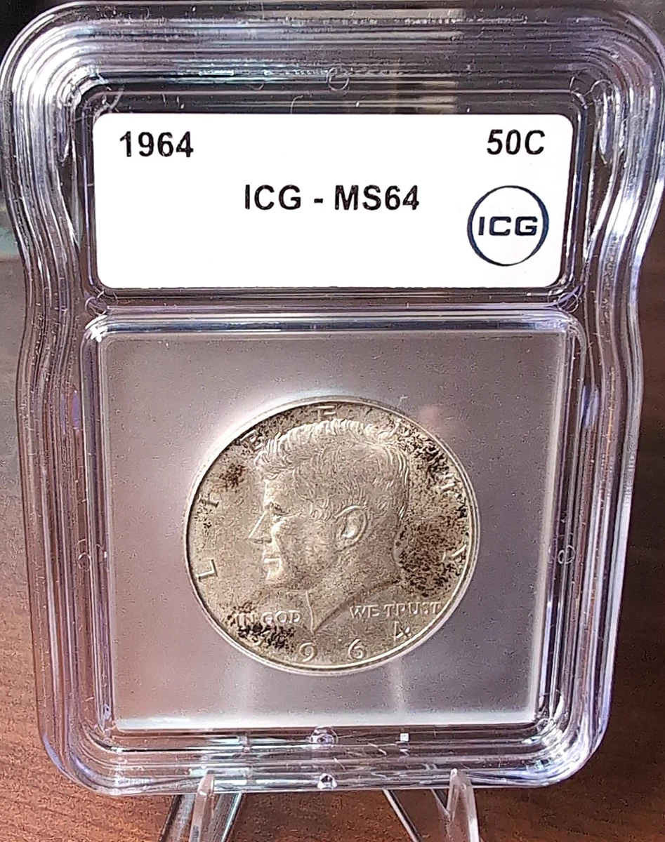 ICG Grade MS 64 Kennedy US Half Dollars (1964-Now) for sale | eBay