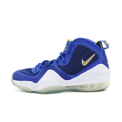 Nike Herren Air Penny 2 Sneaker Blau Weiß Gold Top Basketballschuhe EU 41