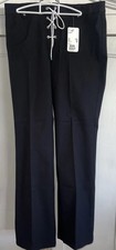 ESCADA Dress Hose Pants Womens Size 12 42 Black Trousers NWT Artikel