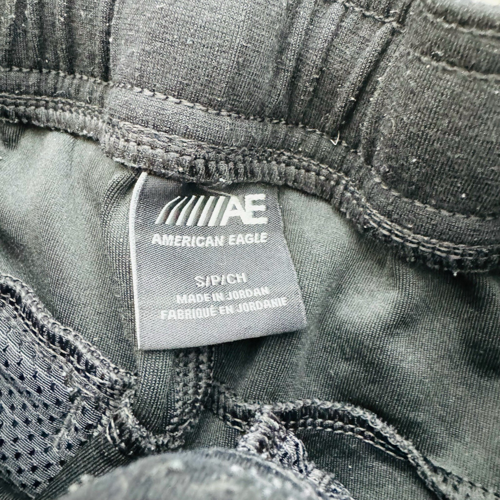 American Eagle Black Drawstring Jogger Sweat Pant… - image 6