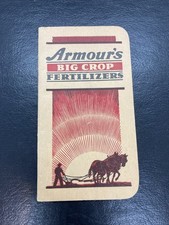 1936-37 Armours Big Crop Fertilizers Note Pad