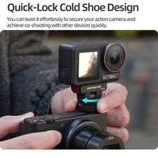 Quick Release Adapter Selfie Stick Adapter Stand For DJI Osmo 360/Action 5 Pro