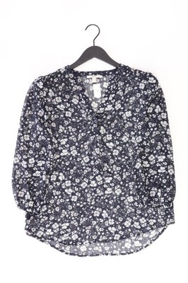 Esprit Chiffonbluse Regular Bluse für Damen Gr. 40, M mit Blumenmuster 3/4 Ärmel