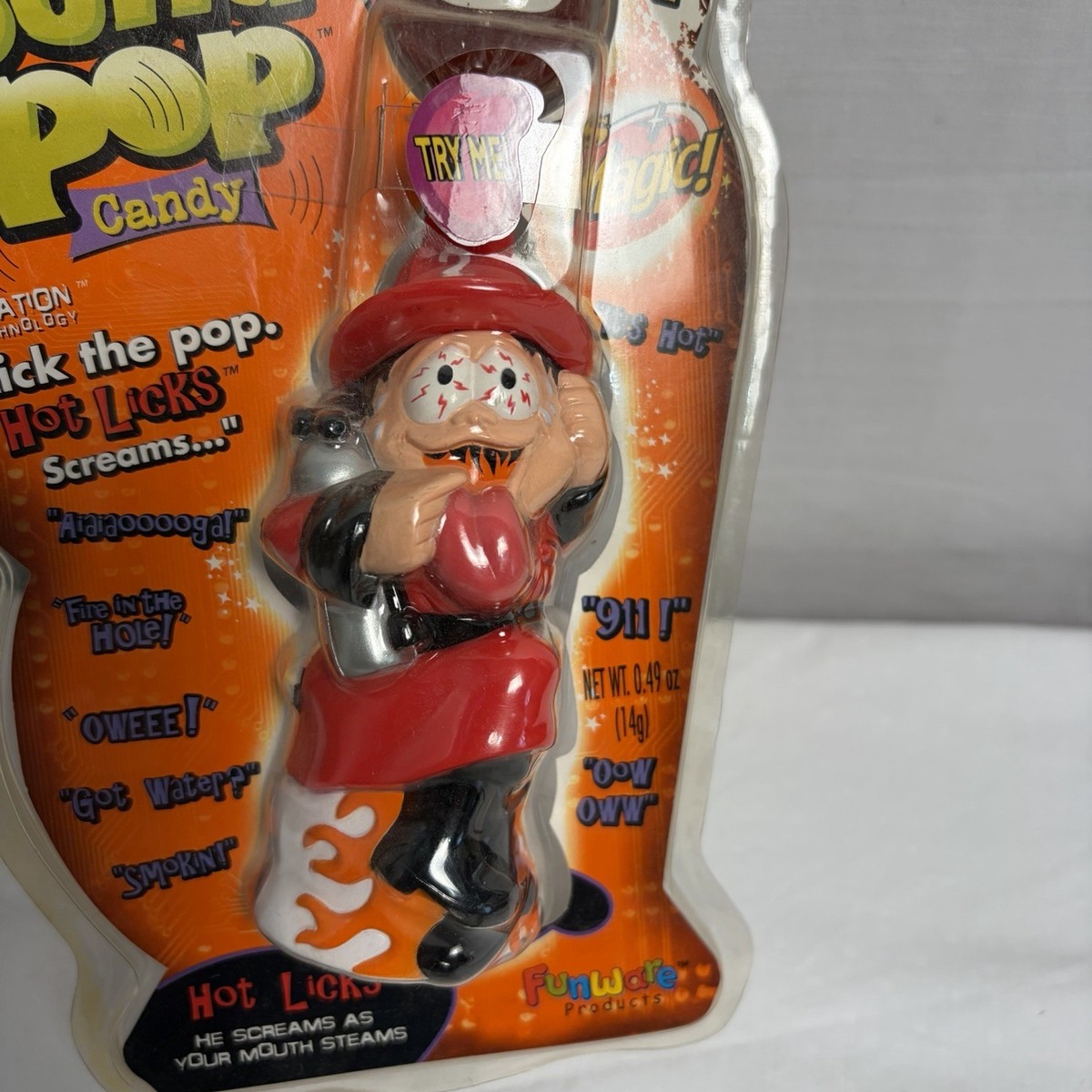 ✨{Vintage} Sound Pop Fun ware Lick Activated Lollipop | eBay