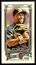 KIRBY PUCKETT 2025 Topps Allen & Ginter A&G Back Mini Legend Card #329 Minnesota
