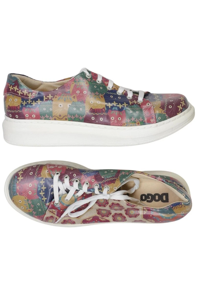 DOGO Cord - Sneaker Donna In Pelle Sintetica - Stampe Uniche E Originali, Vegan - 2