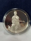 Sterling Silver Round SATCHELL PAIGE FM 100 Greatest Events In Sports History