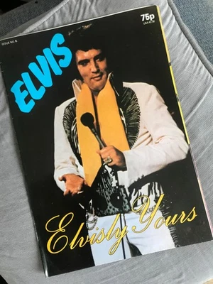 ELVIS (ELVISLY YOURS) MAG LARGE PULL OUT POSTER ISSUE NUMBER 6 - Image 1 of 4