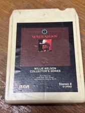 Willie Nelson 1985 play tested 8 track S124502