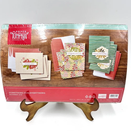 Stampin Up Paper Pumpkin Card Kit Something for Everything