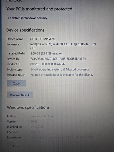 ASUS F550J Laptop - Zdjęcie 2 z 7