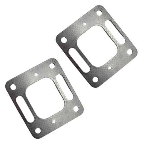 Pair MERCRUISER 27-41813 SS EXHAUST RISER ELBOW MANIFOLD GASKETS 4.3 5.0 5.7 350 - Picture 9 of 12