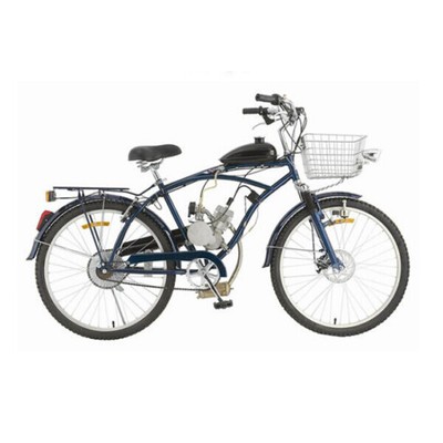 80cc 2-Stroke Cycle Motorized Bike Black Body Engine Motor ...