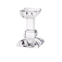 Kerzenhalter KerzenstäNder Klasisch 10,5 Cm Transparent Glas Bleikristall Stabke