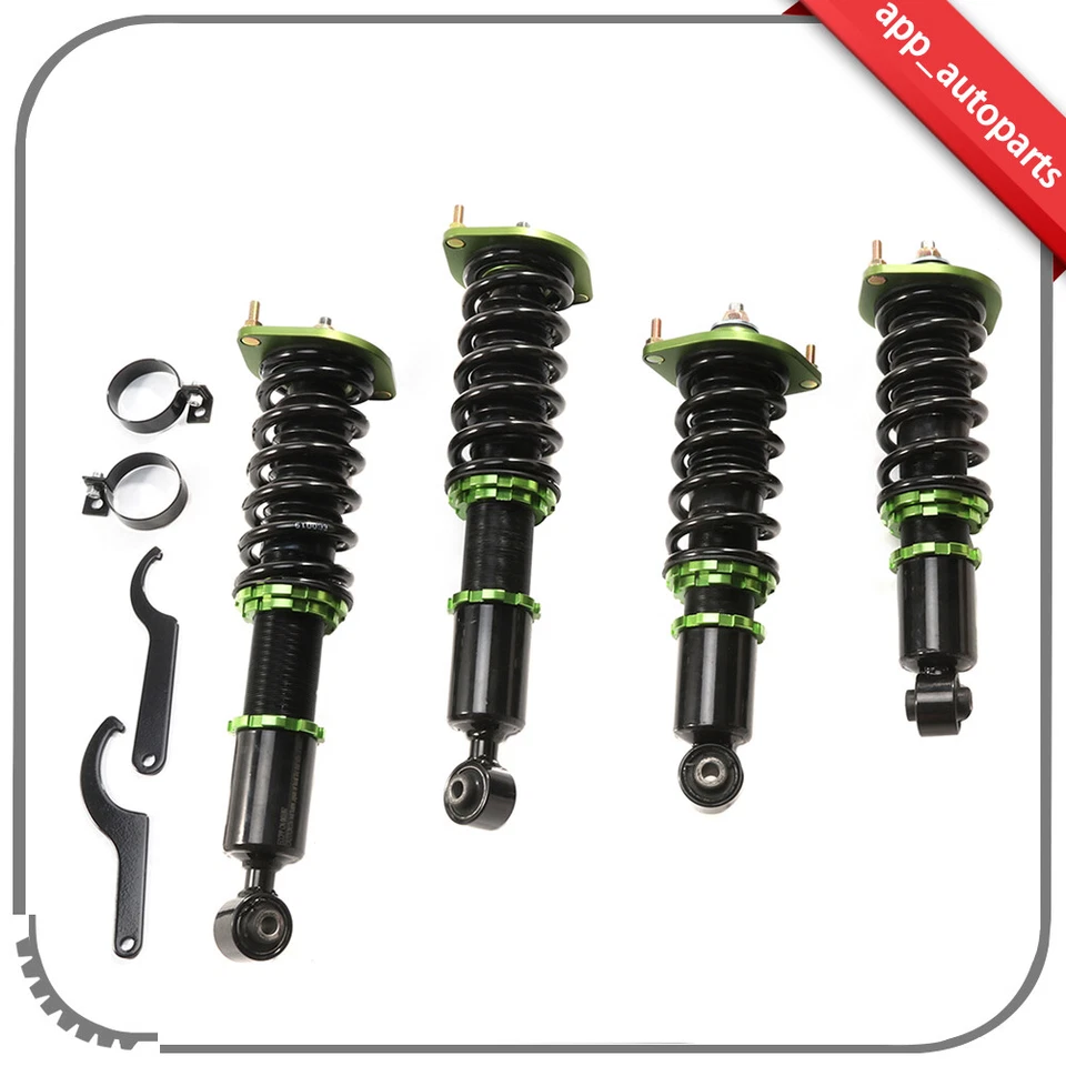 Kit completo de muelles helicoidales puntales de suspensión para Mazda Miata 1990-2005 Foto 2 de 4