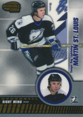 2003-04 Pacific Invincible #88 MARTIN ST. LOUIS - Tampa Bay Lightning