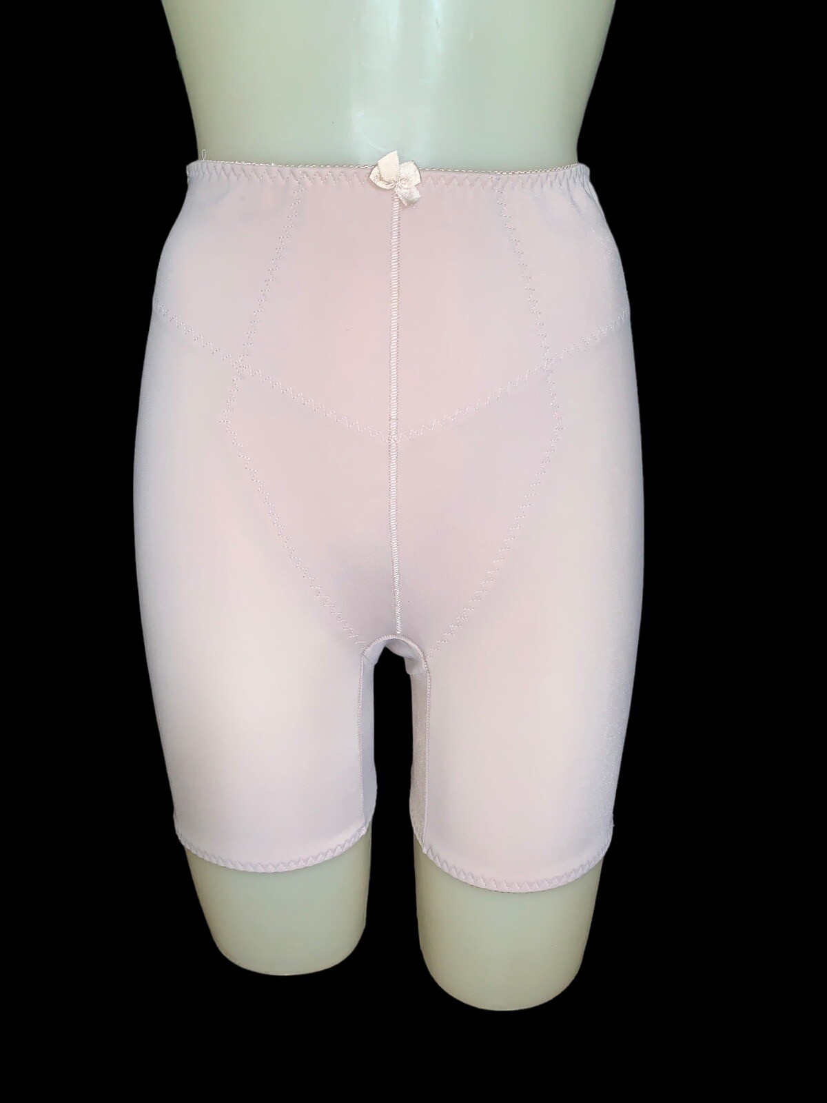 Vintage SATIN Long Leg GIRDLE Tight Panty nylon Nude … - Gem