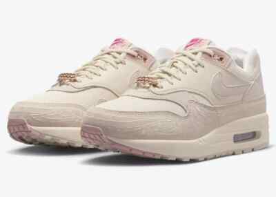Nike Air Max 1 Women's Multi Size Particle Beige/Rust Pink FN6941-200 Fast Ship